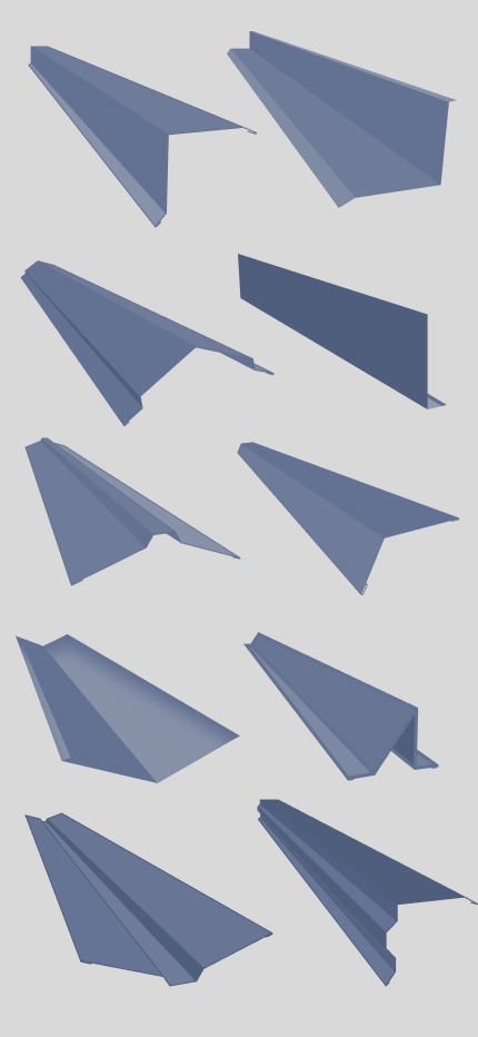 Доборные элементы кровли